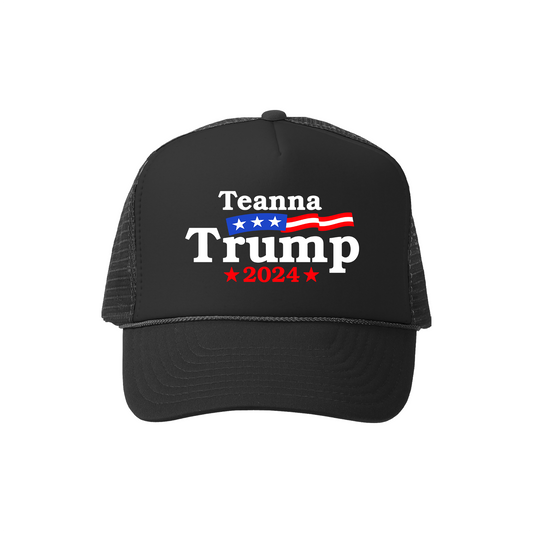 Vote Teanna Trucker Hat - Black