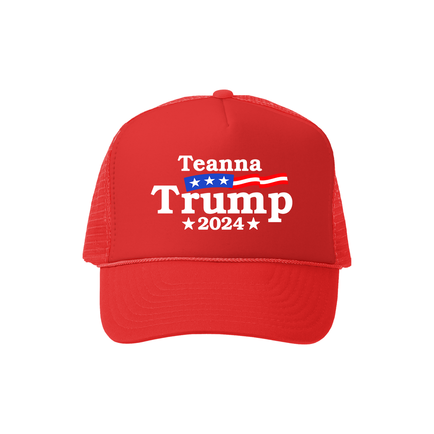 Vote Teanna Trucker Hat - Red